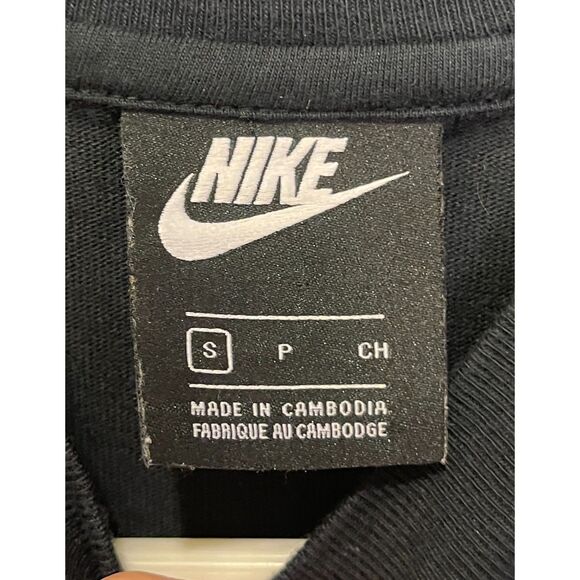 Nike Black 100% Cotton Basketball Gym Tank Top Shirt   Mens Size Medium - Picture 4 of 8